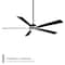 Wac Smart Fans Rotary Indoor or Outdoor Smart Ceiling Fan 2700-3000-4000-5000K LED in Matte Black/Brushed Nickel F-099L-MB/BN - alternate 3